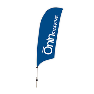 Onin Staffing 10.5' Sail Sign Kit w/ Ground Spike Thumbnail