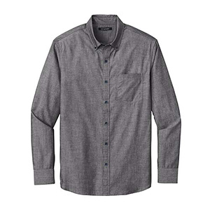 Port Authority Long Sleeve Chambray Easy Care Shirt Thumbnail