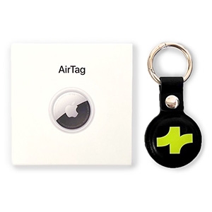 Apple Airtag With Leather Case Thumbnail