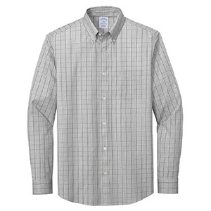 Brooks Brothers® Wrinkle-Free Patterned Shirt Thumbnail