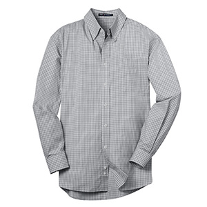 Plaid Pattern Easy Care Shirt Thumbnail