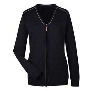 D&J Ladies' Manchester Fully-Fashioned Full-zip Sweater / Thumbnail