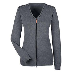 D&J Ladies' Manchester Fully-Fashioned Full-zip Sweater / Thumbnail