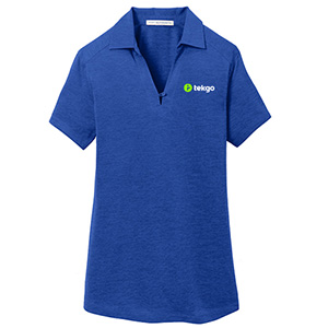 Ladies Digi Heather Performance Polo Thumbnail