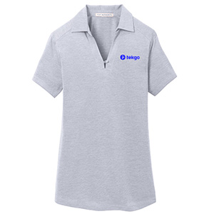 Ladies Digi Heather Performance Polo / Thumbnail