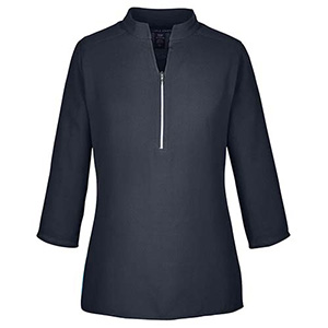 Devon & Jones Perfect Fit™ Ladies' Three-Quarter Sleeve Crepe Tunic / Thumbnail