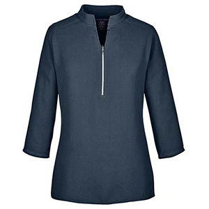 Devon & Jones Perfect Fit™ Ladies' Three-Quarter Sleeve Crepe Tunic / Thumbnail