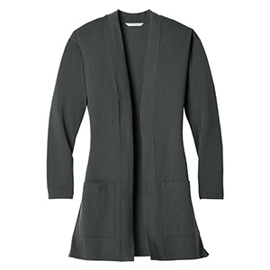 Port Authority Ladies Long Pocket Cardigan Thumbnail