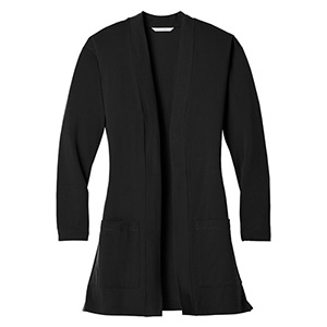 Port Authority Ladies Long Pocket Cardigan / Thumbnail