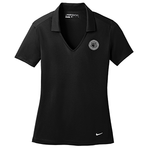 Nike Ladies Dri-FIT Vertical Mesh Polo / Thumbnail