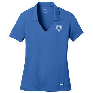 Nike Ladies Dri-FIT Vertical Mesh Polo / Thumbnail