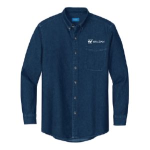 Long Sleeve Denim Shirt Thumbnail