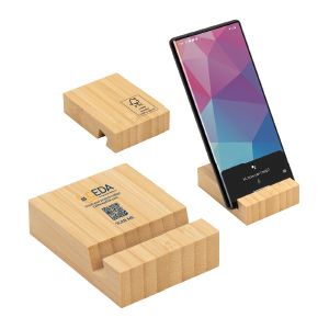 Bamboo Bloc Phone Stand / Thumbnail