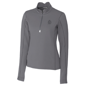 Ladies Cutter & Buck Quarter Zip Pullover / Thumbnail