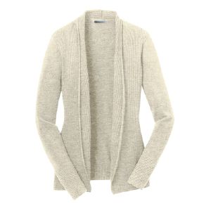 Port Authority® Ladies Open Front Cardigan Sweater / Thumbnail