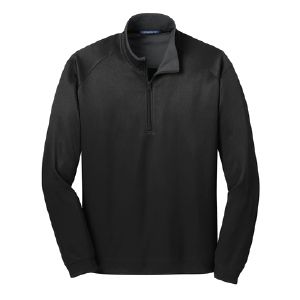 Port Authority® Vertical Texture 1/4-Zip Pullover / Thumbnail