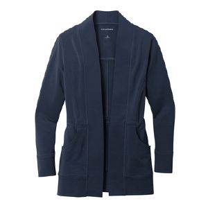 Port Authority® Ladies Microterry Cardigan Thumbnail