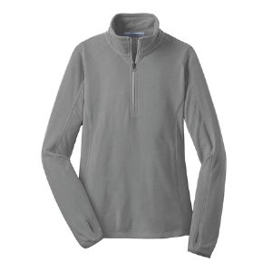 Port Authority® Ladies Microfleece 1/2-Zip Pullover Thumbnail