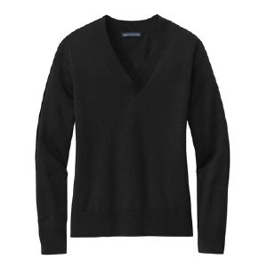 Brooks Brothers® Women’s Cotton Stretch V-Neck Sweater / Thumbnail