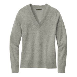 Brooks Brothers® Women’s Cotton Stretch V-Neck Sweater / Thumbnail