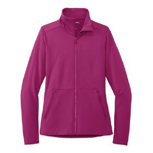 Port Authority® Ladies Accord Stretch Fleece Full-Zip / Thumbnail