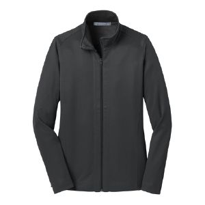 Port Authority® Ladies Vertical Texture Full-Zip Jacket / Thumbnail