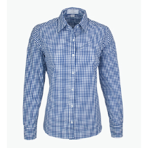 Women's Easy Care Gingham Check Shirt Thumbnail