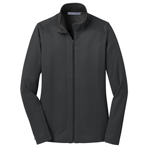 Port Authority® Ladies Vertical Texture Full-Zip Jacket Thumbnail