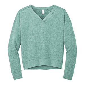 District Fleece V-Neck Sweatshirt Thumbnail