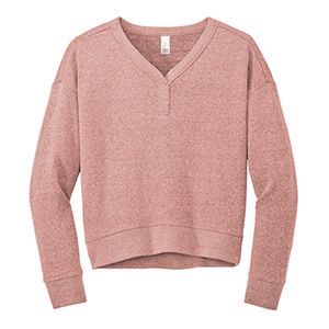 District Fleece V-Neck Sweatshirt / Thumbnail