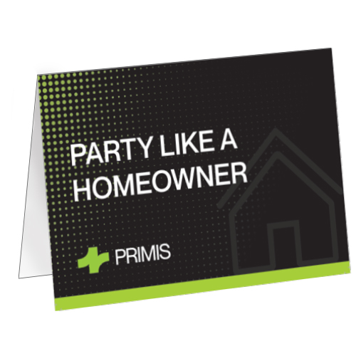 Birthday Mortgage Card - party like a homeowner (set of 25)