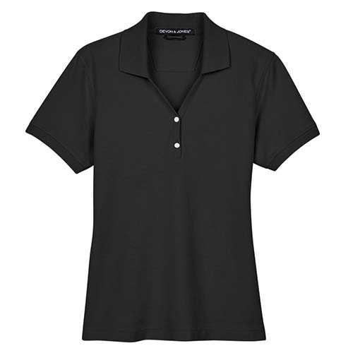 Devon & Jones Ladies' Pima Pique Short-Sleeve Polo Image