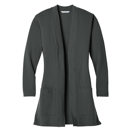 Port Authority Ladies Long Pocket Cardigan Image