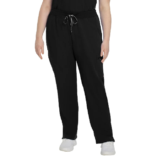 White Cross Straight-Leg Cargo Pant Image