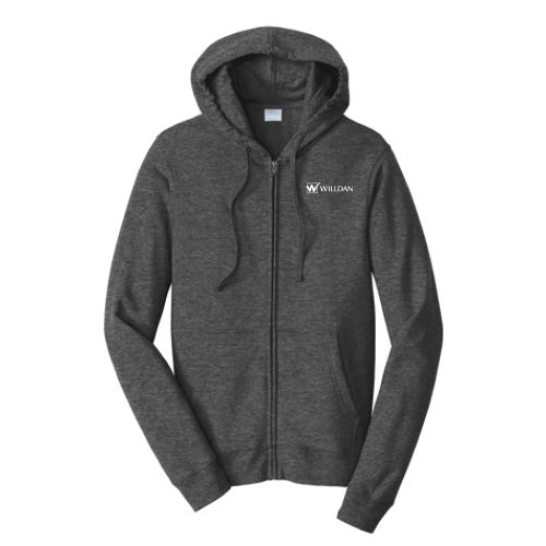 Fleece Full-Zip Hooded Sweatshirt Image