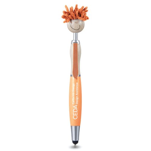 Wheat Straw Moptopper Pen - Orange Image