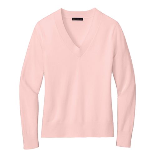 Brooks Brothers® Women’s Cotton Stretch V-Neck Sweater Image