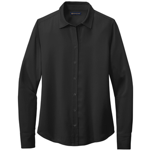 Brooks Brothers® Full-Button Satin Blouse