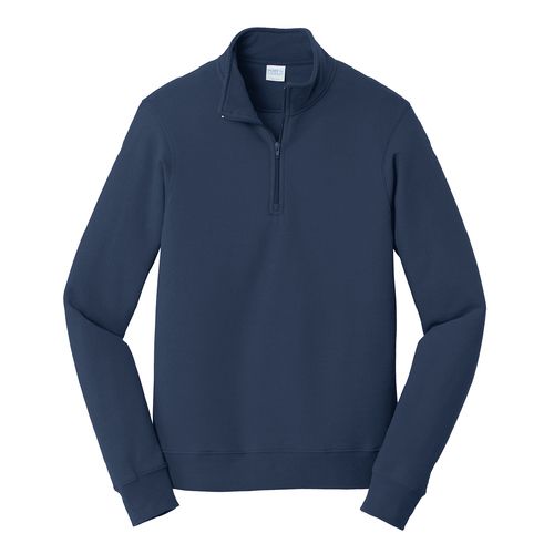 Fleece 1/4 Zip Pullover Sweatshirt Image