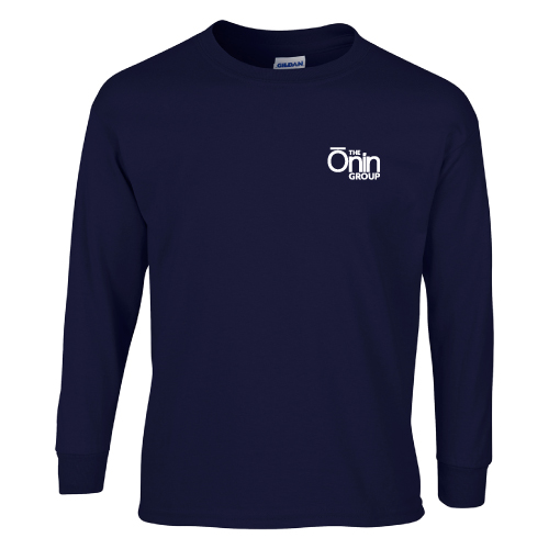 Navy Onin Group Long Sleeve Shirt Image