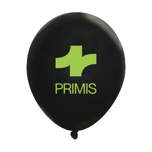 11" Black Qualatex Latex Balloons