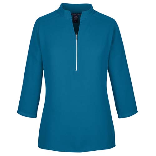 Devon & Jones Perfect Fit™ Ladies' Three-Quarter Sleeve Crepe Tunic Image