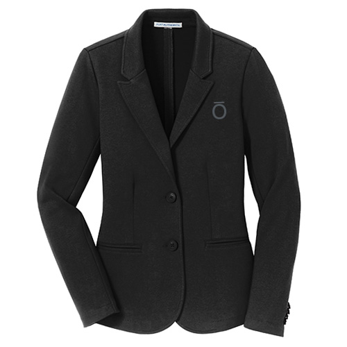 Ladies' Deconstructed Style Knit Blazer Image