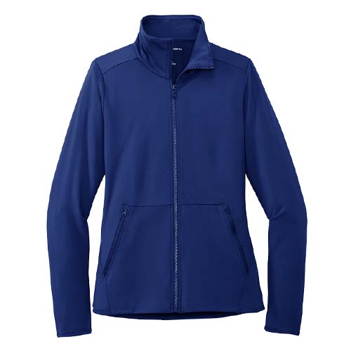 Port Authority® Ladies Accord Stretch Fleece Full-Zip Image