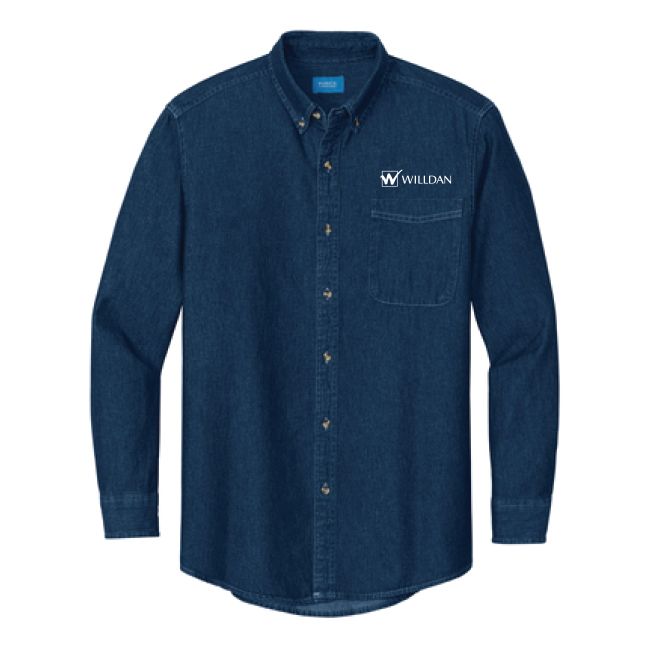 Long Sleeve Denim Shirt Image