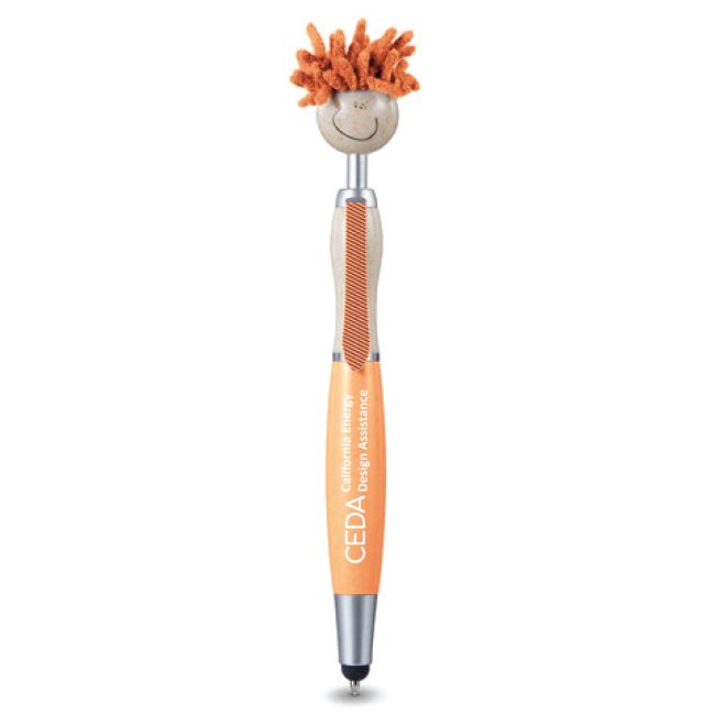 Wheat Straw Moptopper Pen - Orange Image