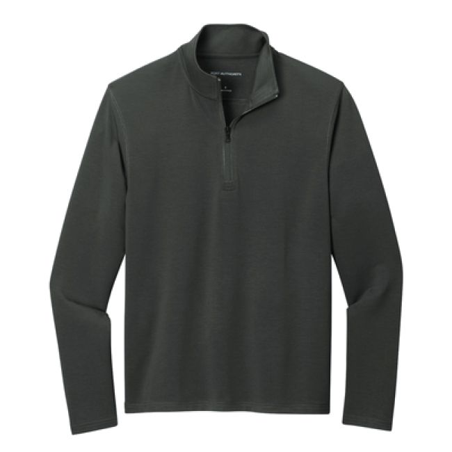 Port Authority® Microterry 1/4-Zip Pullover Image