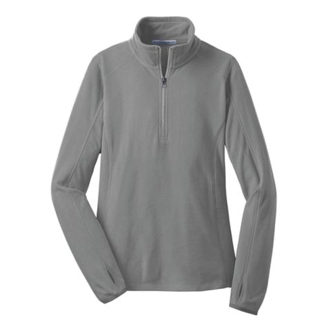 Port Authority® Ladies Microfleece 1/2-Zip Pullover Image