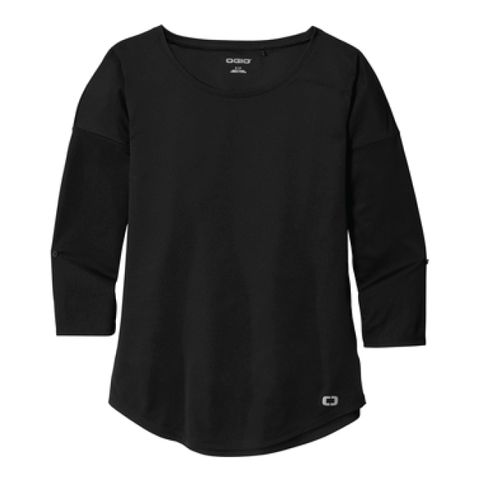 OGIO Ladies 3/4 Sleeve Shirt Image