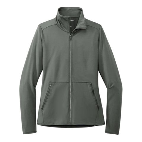 Port Authority® Ladies Accord Stretch Fleece Full-Zip Image